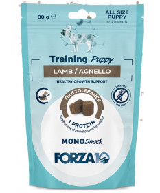Forza10 MonoSnack Training per Cani Puppy all Breeds con Agnello da 80 gr