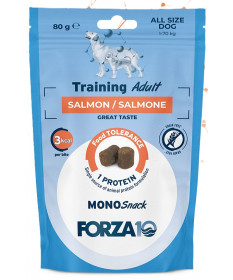 Forza10 MonoSnack Training per Cani all Breeds con Salmone da 80 gr