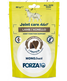 Forza10 MonoSnack Joint Care per Cani all Breeds con Agnello da 80 gr