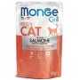Monge Grill Cat Kitten Bocconcini in Jelly Salmone da 85 Gr
