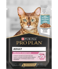 Pro Plan Delicate Nutrisavour in salsa con Pesce dell'Oceano 85gr