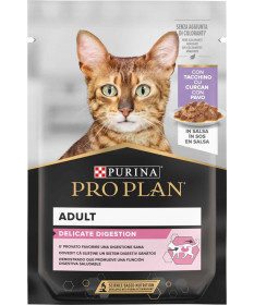 Pro Plan Delicate Nutrisavour in salsa con Tacchino 85gr