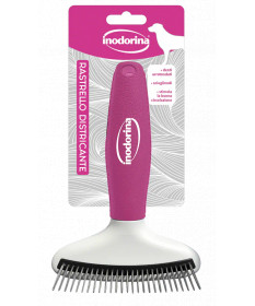 Inodorina Grooming Home Professional Rastrello Districante per Cani