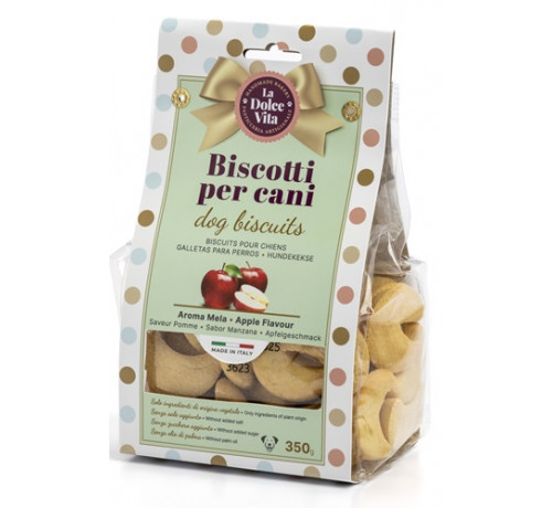 Biscotti La Dolce Vita per Cani al gusto Mela da 350 gr