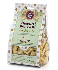 Biscotti La Dolce Vita per Cani al gusto Vaniglia da 350 gr