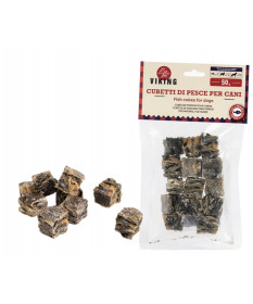 LeoPet Viking Cubetti di pesce per cani da 50 gr