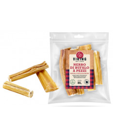 LeoPet Viking Nerbo di bufalo a pezzi per cani da 80 gr 