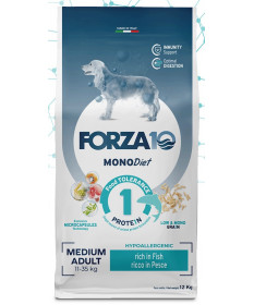 Forza10 Diet per Cane Medium con Pesce da 12 Kg