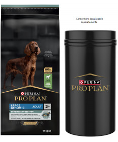 Purina Pro Plan Sensitive Optidigest per Cane Adult Large Athletic con Agnello da 14 kg