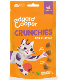 Edgard Cooper Crunchies snack per gatti con Pollo da 50gr