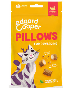 Edgard Cooper Pillows snack per gatti con Tacchino da 60gr