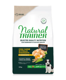 Natural Trainer Selected Quality Nutrition per Cani Puppy M/M con Pollo da 2,5 kg