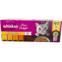 Whiskass tenere delicatezze in gelatina con Pollo, Anatra, Pollame o Tacchino da 40x85gr