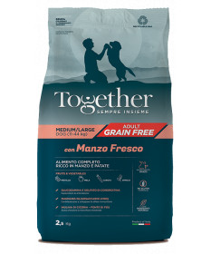 Together per Cani Adult M/L Grain Free con Manzo da 12 Kg