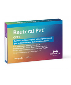 Nbf Lanes Reuteral Pet per Cani da 30 cps