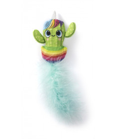 LeoPet Cactus unicorno peluche per gatti 10 cm 