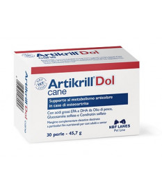 Nbf Lanes Artikrill Dol Perle per Cani da 30 cpr