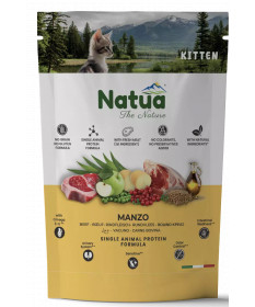 Natua per Kitten con Manzo da 350 gr