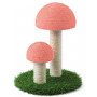 Leopet Tiragraffi Fungo Rosa 30x30x38h cm