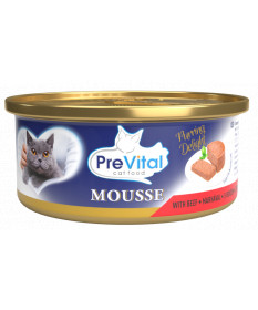 Prevital Mousse per gatti adulti da 85 gr
