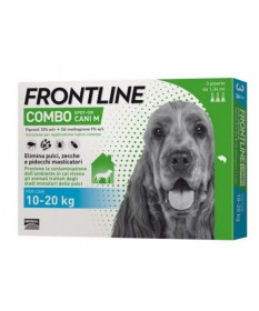 Frontline combo cani medi 10-20 kg 3 pipette (SCADENZA 9/25)