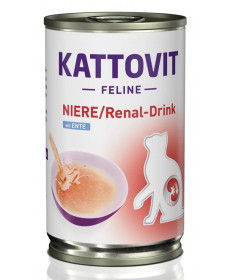 Kattovit Diet Bevanda Renale per gatti con Anatra da 135 ml