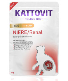 Kattovit Diet Patè Renal per Gatto con Pollo bst da 85gr