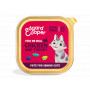 Edgard&Cooper Patè per Gatti Senior con Pollo e Tacchino da 85 gr 