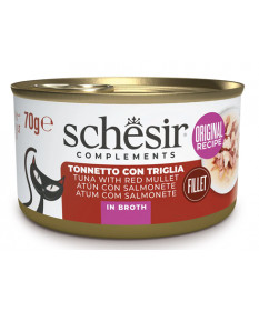 Schesir Complements per Gatto in brodo da 70 gr
