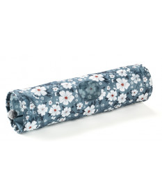 LeoPet Tunnel a fiori con palline in peluche per Gatti 90x25 cm