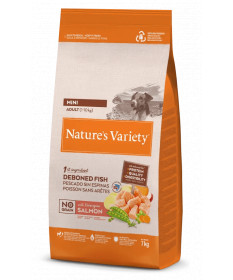 Nature's Variety Grain free per Cani Adult Mini con Salmone da 7 Kg 