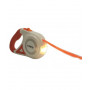 M-Pets Flash guinzaglio retrattile c/luce Arancione S