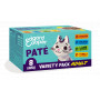 Edgard&Cooper Patè Multipack per Gatti Adulti da 8 x 85 gr