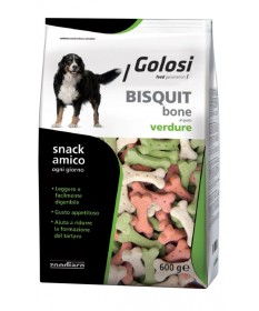 Golosi Bisquit Bone per Cani alle Verdure da 600 gr