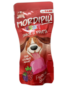 Mordipiù Gelatino alla Frutta per cani ai Frutti di Bosco da 50 gr