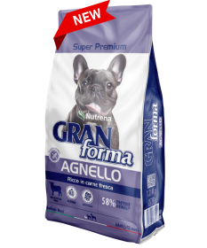 Gran Forma Suoer Premium per Cani M/M all'Agnello da 12 kg+OMAGGIO