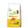 Trainer Natural per Cane Adult Mini con Manzo, Riso, Yucca e Alga Spirulina da 7 Kg