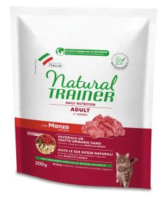 Trainer Natural per Gatto Adult con Manzo da 300 gr