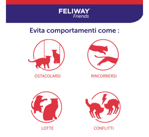 Feliway Friends ricarica 48 ml