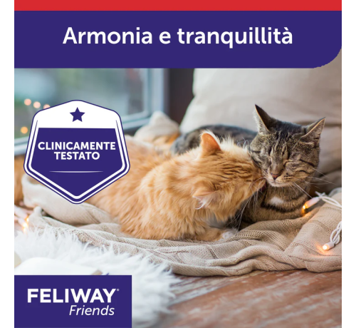 Feliway Friends ricarica 48 ml