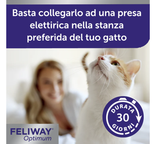 Feliway Optimum Happy Family per gatti ricarica 48 ml