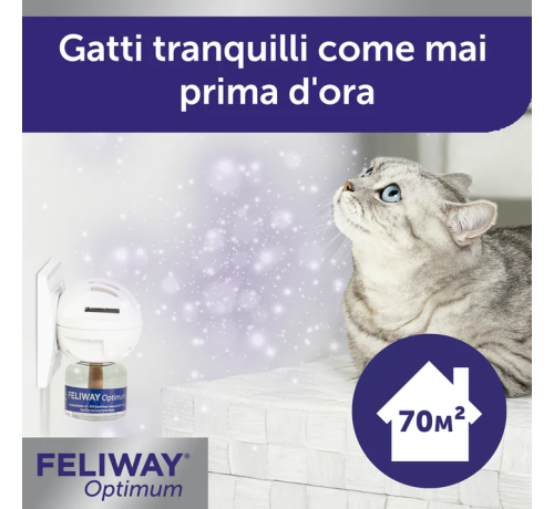 Feliway Optimum Happy Family per gatti ricarica 48 ml