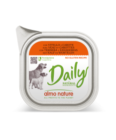 Almo Nature Daily Menu per Cane in Vaschetta da 100 gr