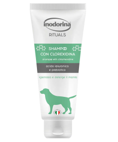 Inodorina Dog Shampooing con Clorexidina per Cani da 250 ml