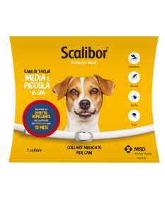 Scalibor collare cani di taglia media piccola 48 cm