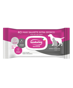 Inodorina Salviette Functional Extra Sporco con Acqua Micellare da 40 pz