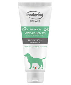 Inodorina Rituals Shampoo per tutti i tipi di pelo con Clorexidina da 250 ml