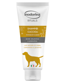 Inodorina Rituals Shampoo per Cuccioli con Estratto di Miele, Camomilla e Glicerina da 250 ml