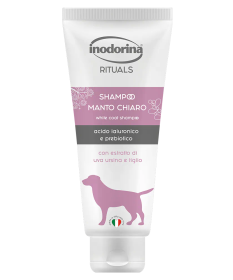 Inodorina Rituals Shampoo per Manto Chiaro con Estratto di Uva e Tiglio da 250 ml