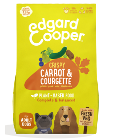 Edgard&Cooper Grain Free Vegetal per Cani Adult con Carote e Zucchine da 7 Kg
